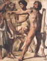 Étude pour le martyre de saint Symphorien Nu Jean Auguste Dominique Ingres